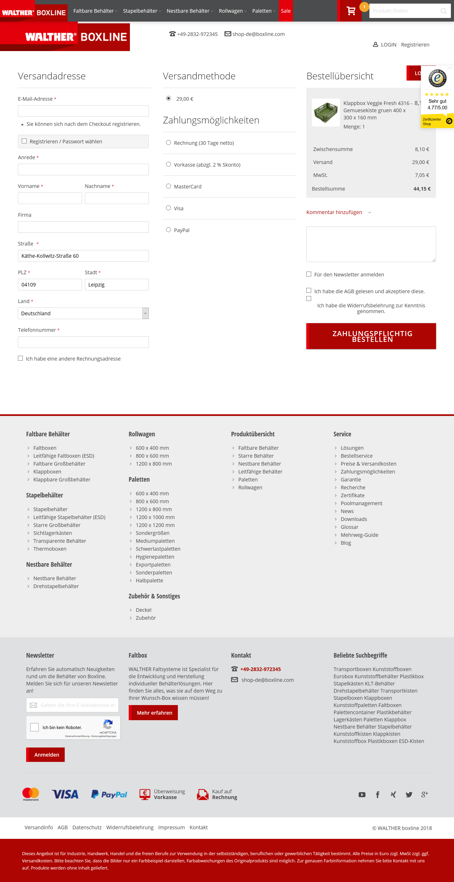 OneStepCheckout for Magento 2 examples